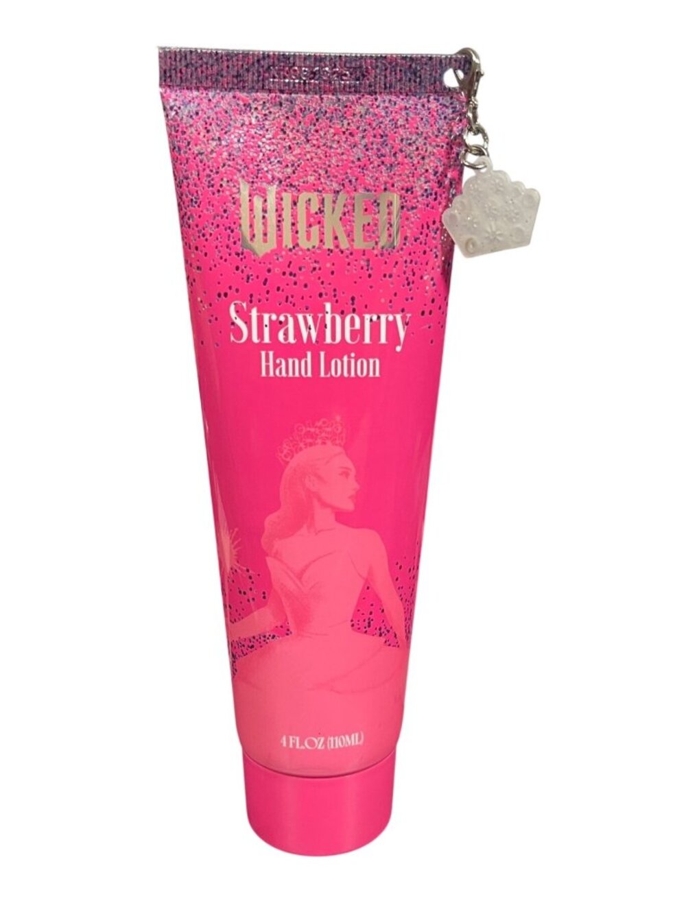 Wicked Strawberry Hand Lotion 4 FL. OZ (110 ML) Bubble Crown Charm Sealed New